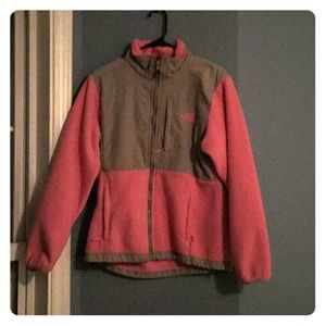 North face pink jacket